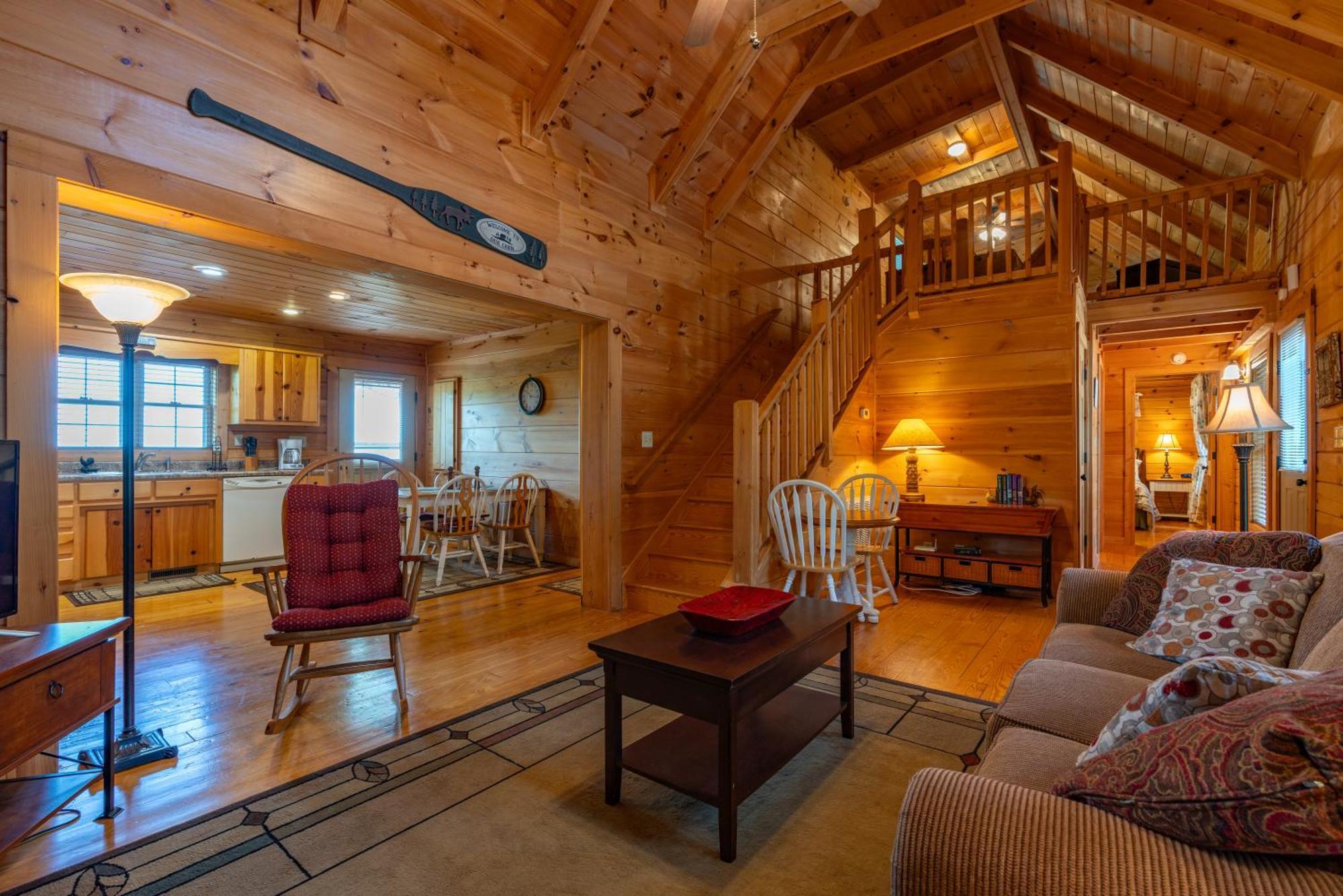 Вилла Cabin Dreams Бич Маунтин Экстерьер фото